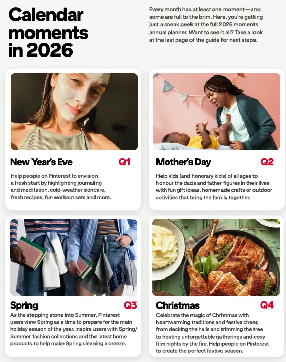 Pinterest Launches 2026 Planning Guide
