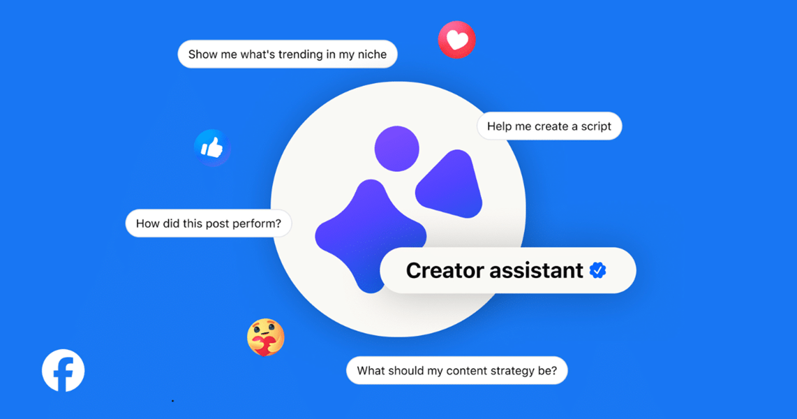 Meta Launches AI Creator Assistant on Facebook