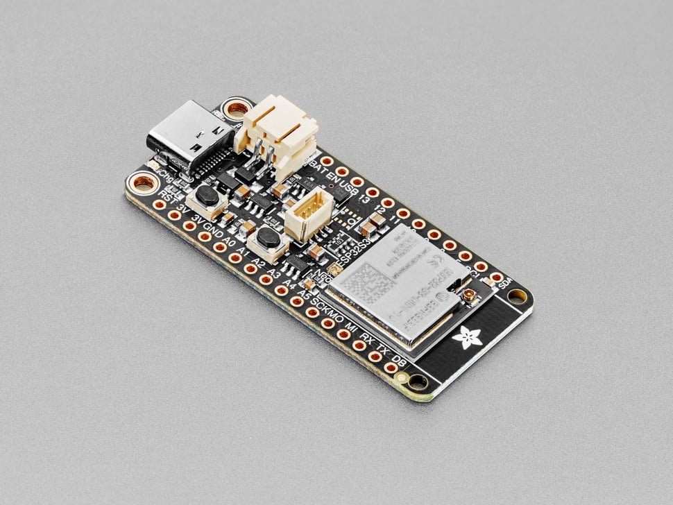 Adafruit ESP32-S3 Feather 8MB w.FL Antenna