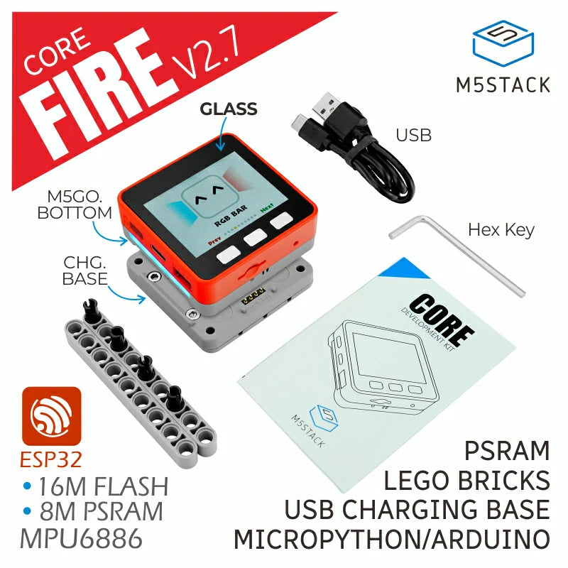 M5Stack FIRE V2.7 | Open Hardware Directory
