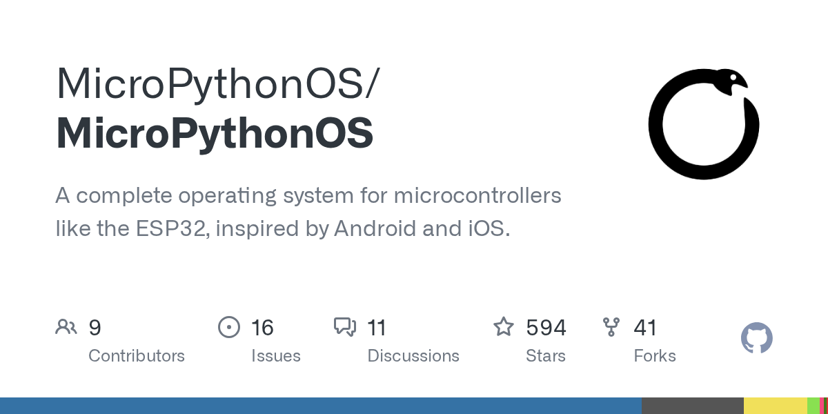 MicroPythonOS — Android-Inspired MicroPython OS for T-Watch S3 Plus ...
