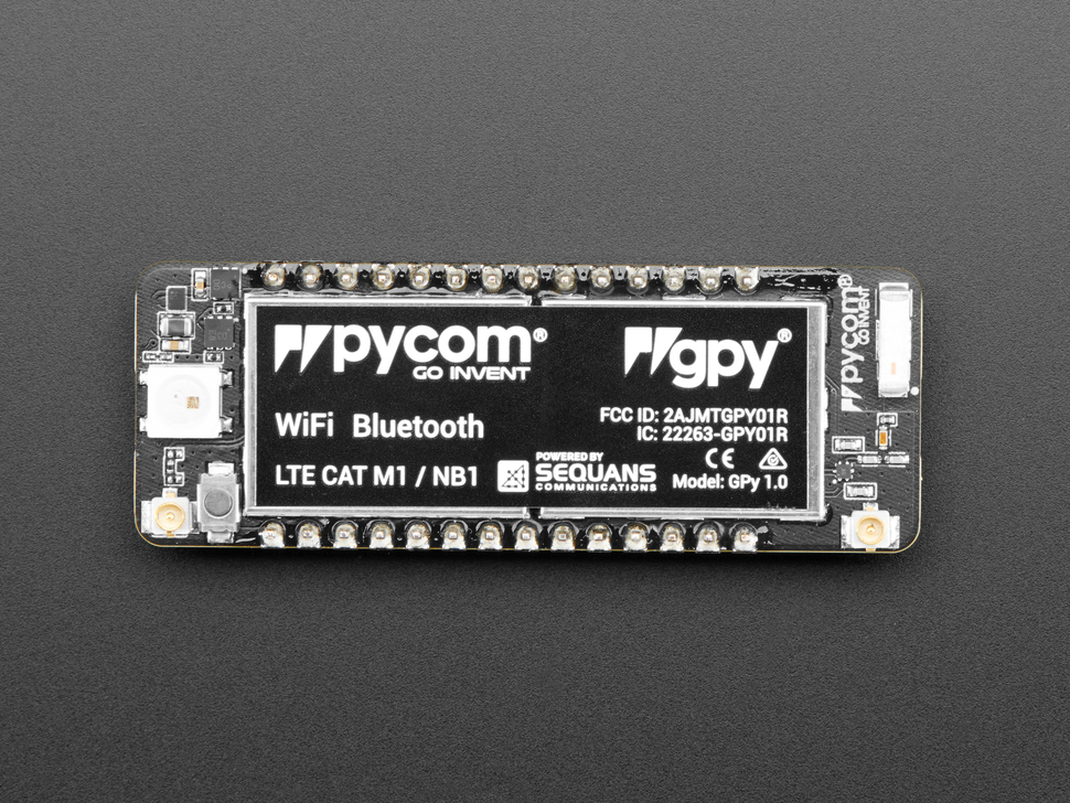 Pycom GPy | Open Hardware Directory