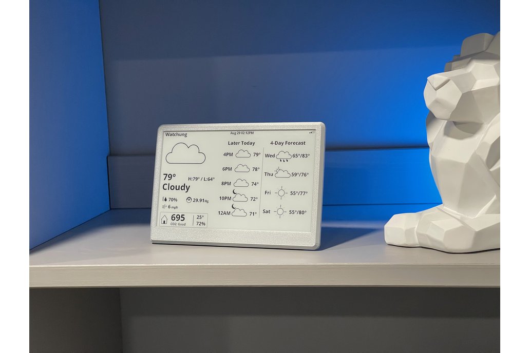 E-Ink Weather Board — ESPHome Weather Forecast Display for Home ...