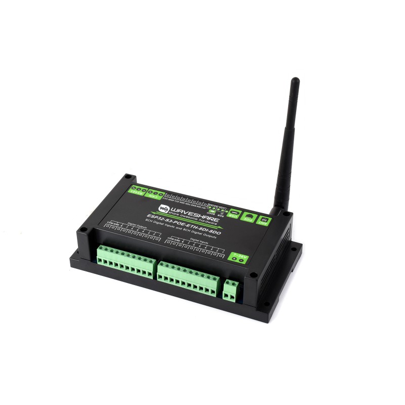 Waveshare ESP32-S3-POE-ETH-8DI-8DO