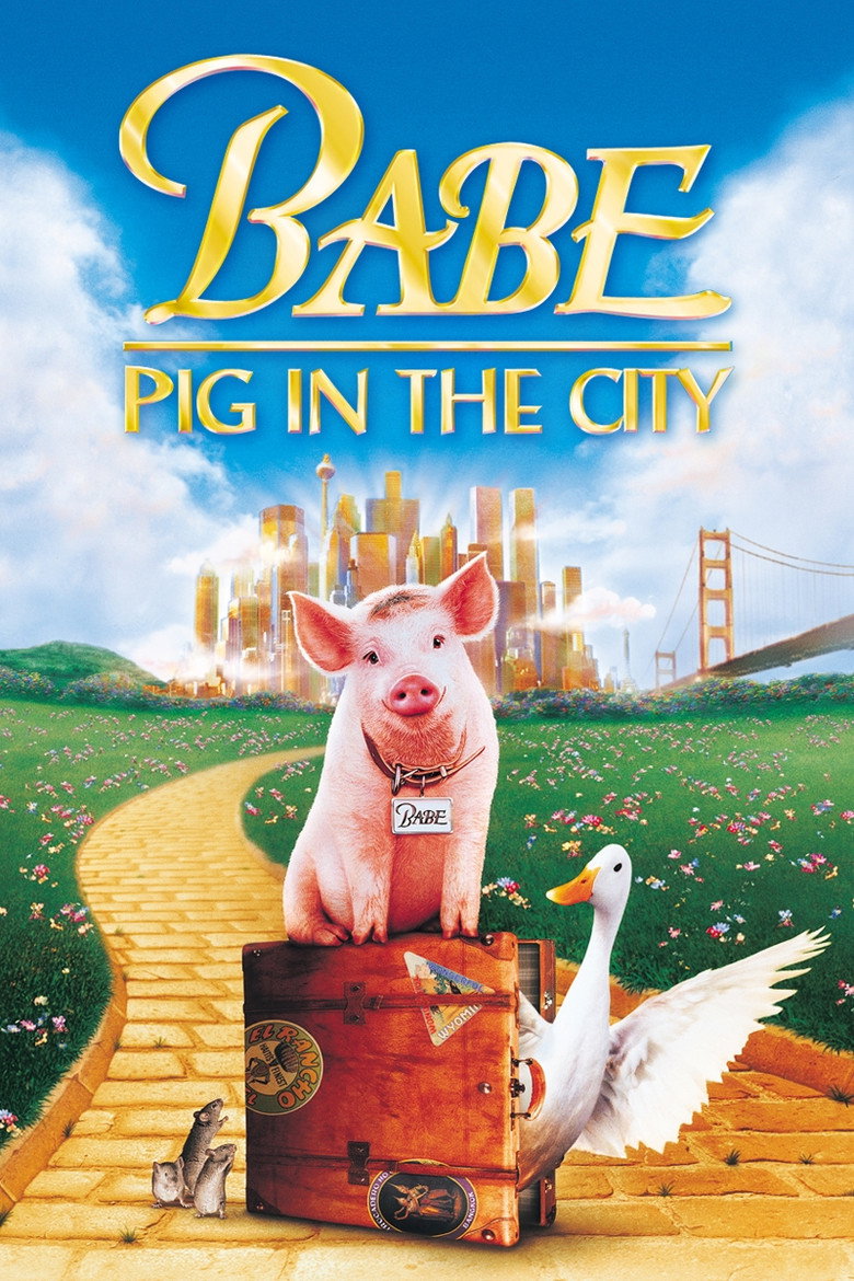 Babe 2-pig in the city