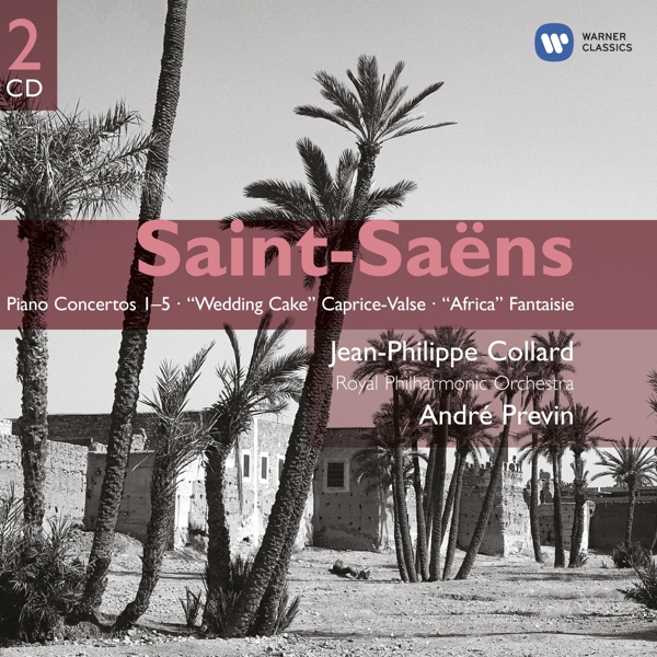 Jean-Philippe Collard, Royal Philharmonic Orchestra, André Previn - Saint-Seans: Complete Piano Concertos 1 - 5 (2 CD)
