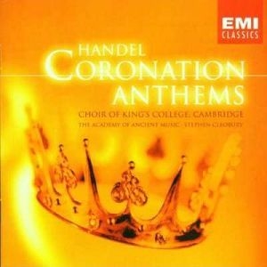 Kings College Choir/Cleobury - Händel Coronation Anthems (CD)