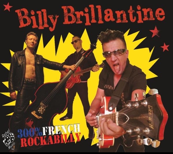 Billy Brillantine - 300% French Rockabilly (LP)