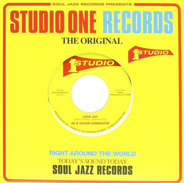 Brentford All Stars, Cedric Im Brooks & Sound Dimension - Greedy G / Love Jah (7" Single)
