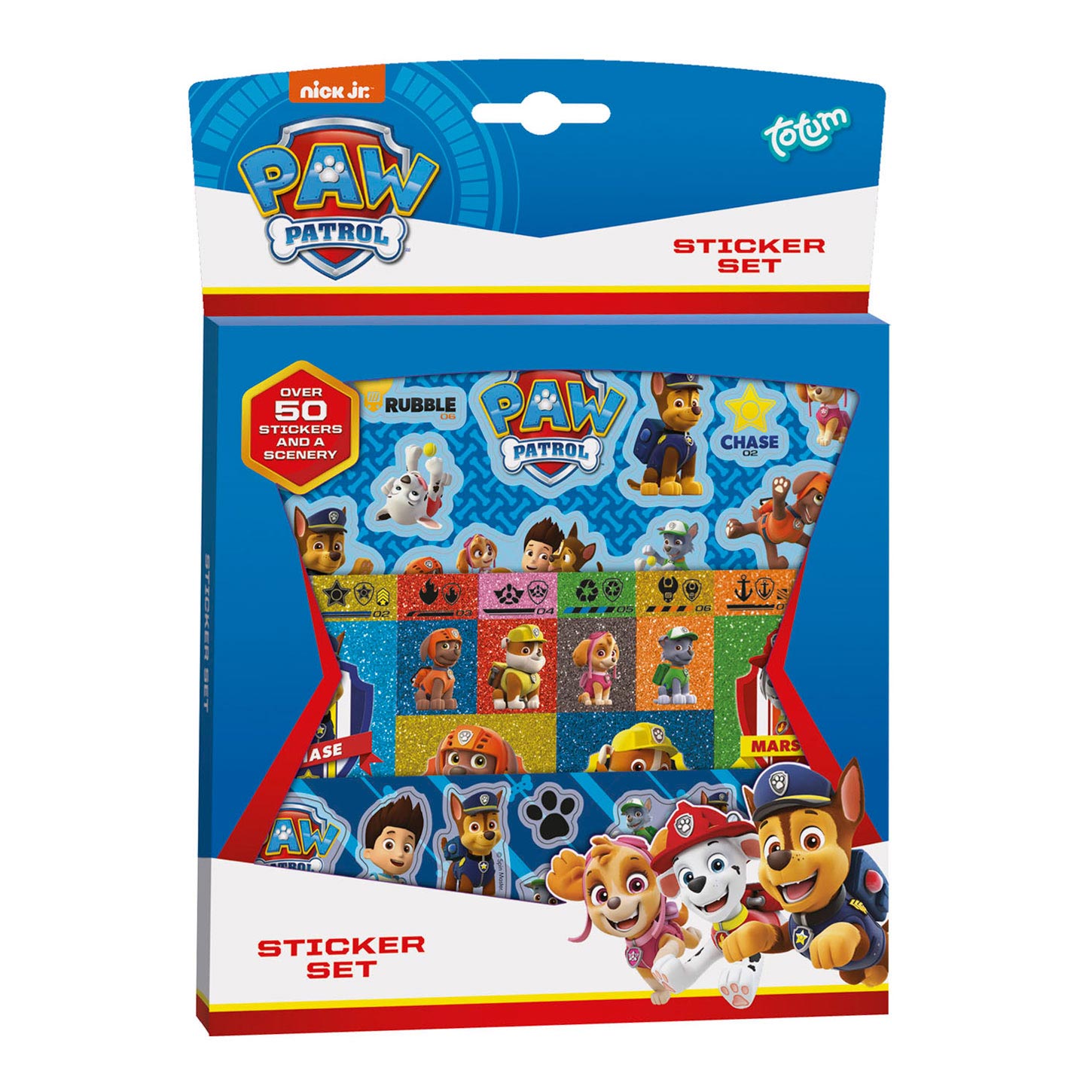 Sticker Set Paw Patrol Totum (720022)