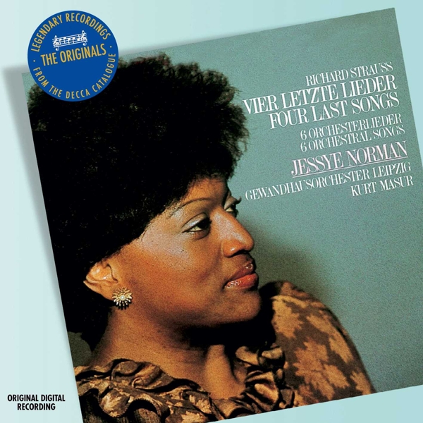 Jessye Norman, Gewandhaus Orchestra Leipzig - Strauss: Vier Letzte Lieder (CD)