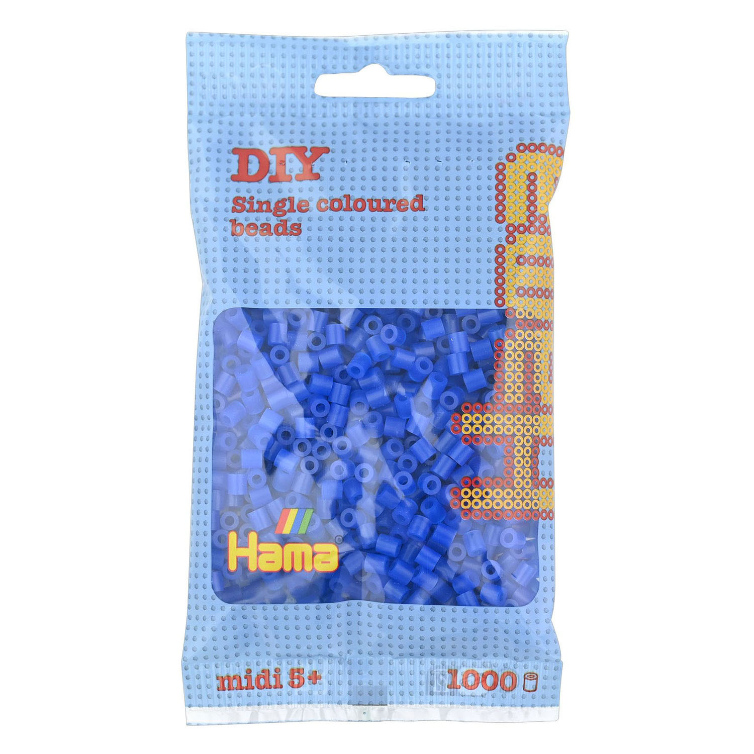 Hama - Strijkkralen - Blauw Neon (036) - 1000st.