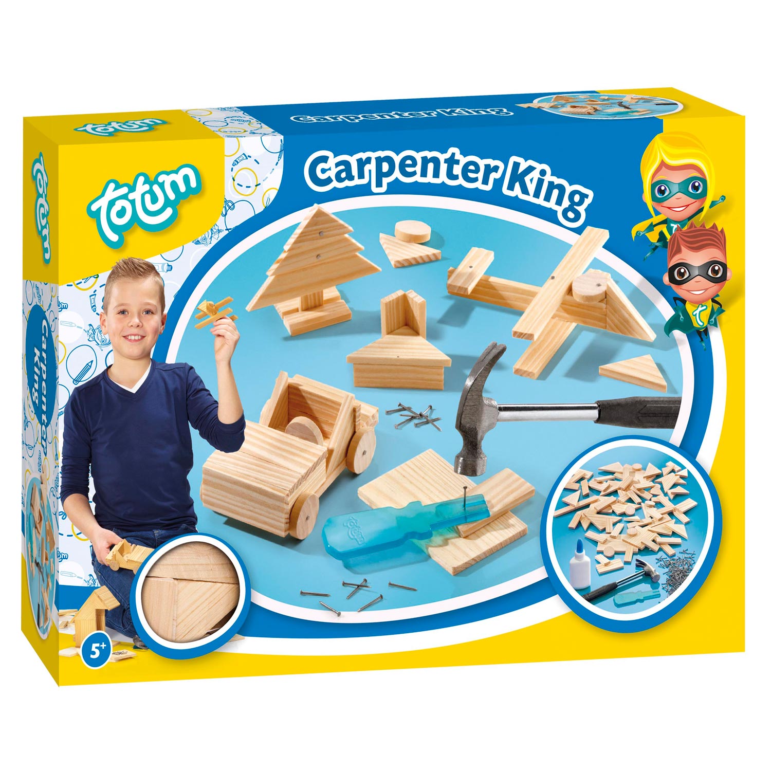 Totum - Timmerset Compleet met alle Benodigdheden