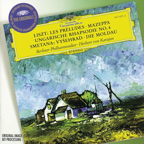 Berliner Philharmoniker, Herbert Von Karajan - Orchestral Works Liszt & Smetana (CD)