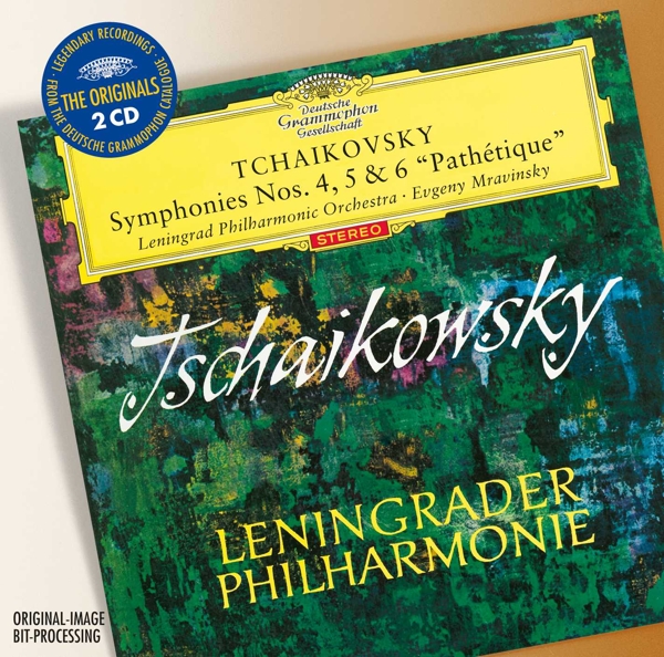 Leningrad Philharmonic Orchestra, Yevgeny Mravinksy - Tchaikovsky: Symphonies Nos. 4, 5 & 6 Pathétique (2 CD)