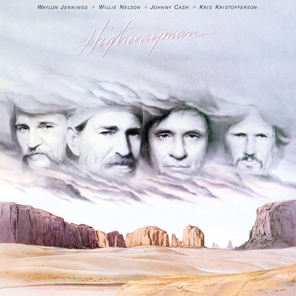 Highwayman (Waylon Jennings, Willie Nelson, Johnny Cash, Kris Kristofferson) - Highwayman (LP)