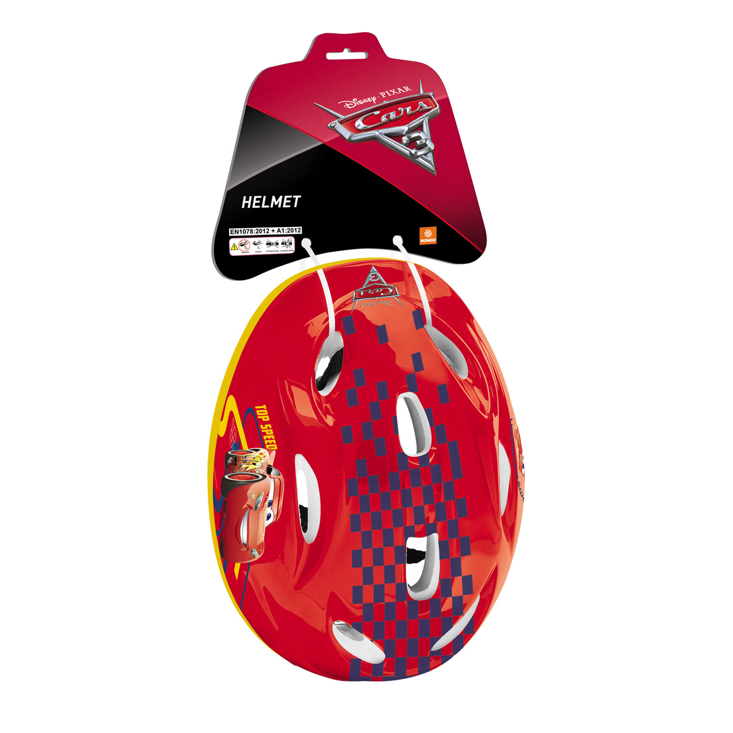 Mondo Disney Pixar Cars Fietshelm - 52-56cm