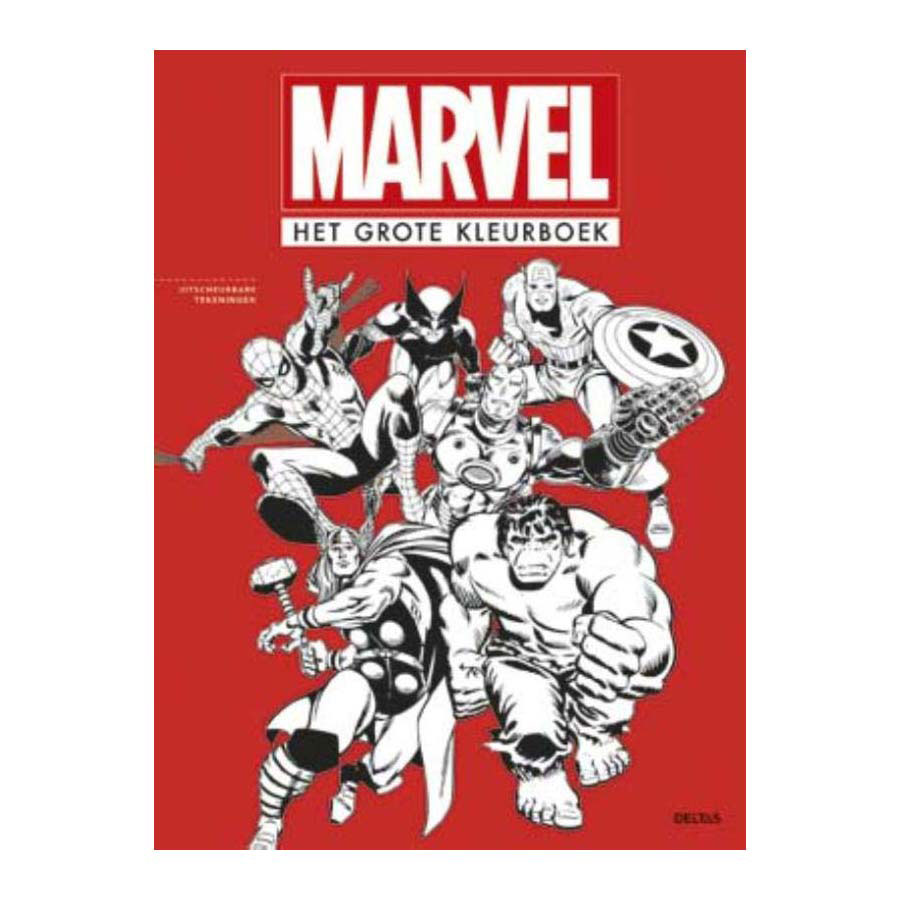 Marvel Het Grote Kleurboek