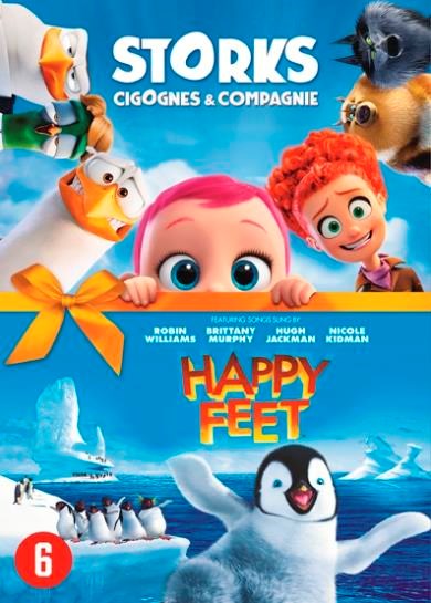 Storks + Happy Feet (DVD)