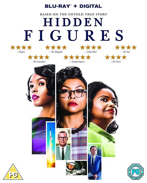 Hidden Figures Blu-ray + Digital (Import)