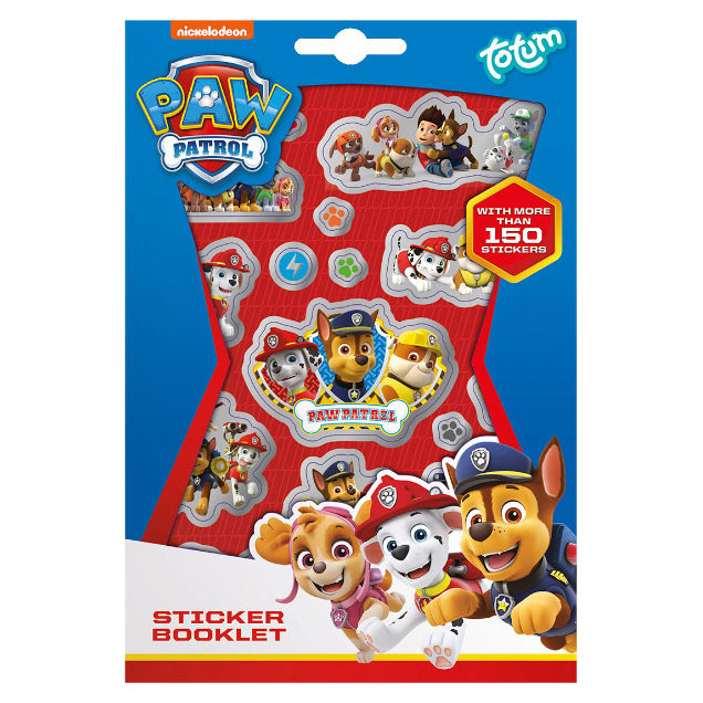 Totum - Paw Patrol Stickervel, 4st.