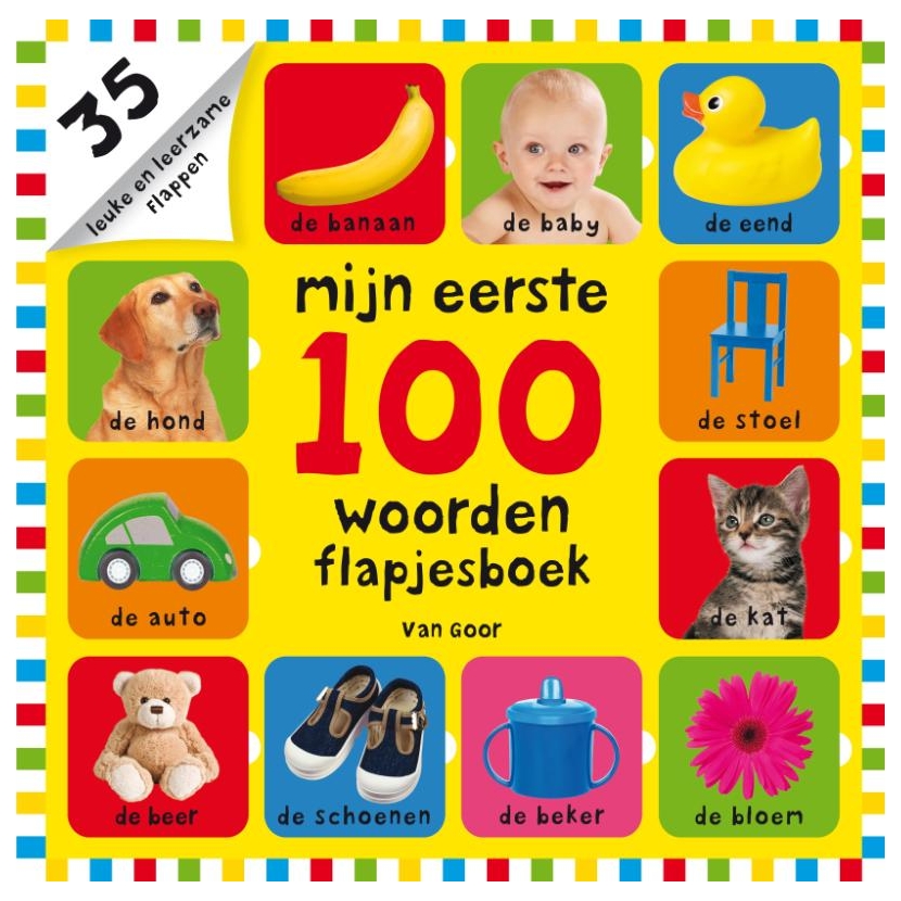 Mijn eerste 100 woorden flapjesboek