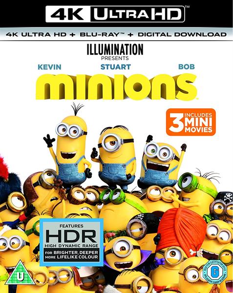 Minions (4k Uhd+bd+uv) - 4k Uhd (Import)