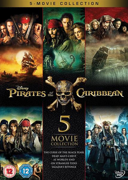 Pirates Of The Caribbean 1-5 Boxset (Import)