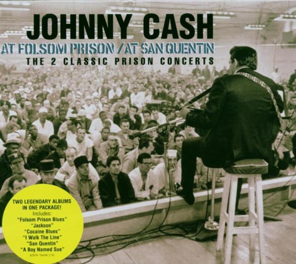 Johnny Cash - At San Quentin & At Folsom Pri (2 CD)