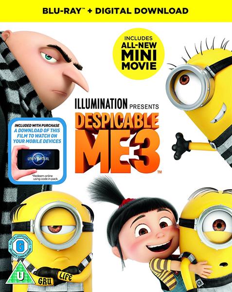 Despicable Me 3 (bd+uv) (Import)