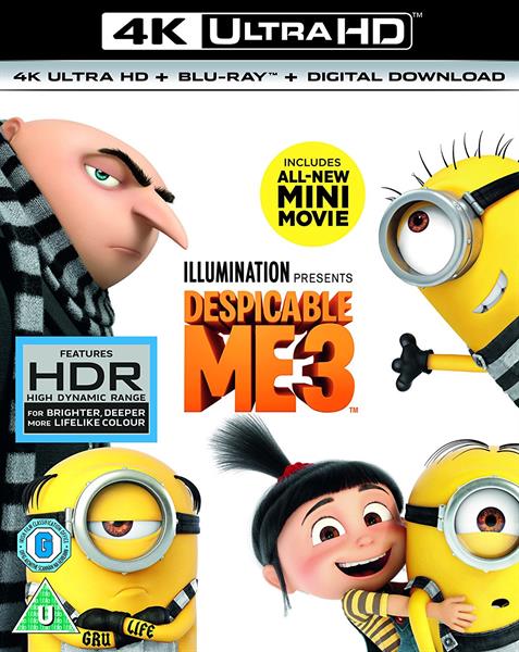 Despicable Me 3 (uhd+bd+uv) (Import)