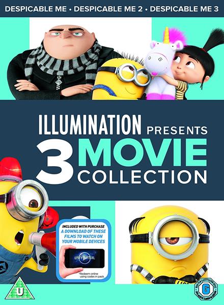 Despicable Me 1-3 Boxset (dvd+uv) (Import)