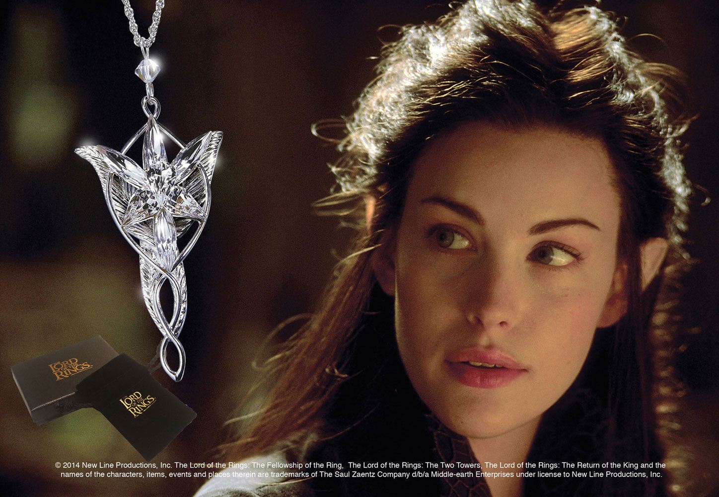 Arwen - Pendentif Etoile Du Soir - Replique
