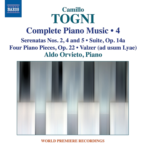 Aldo Orvieto - Togni: Complete Piano Music, Vol. 4 (CD)