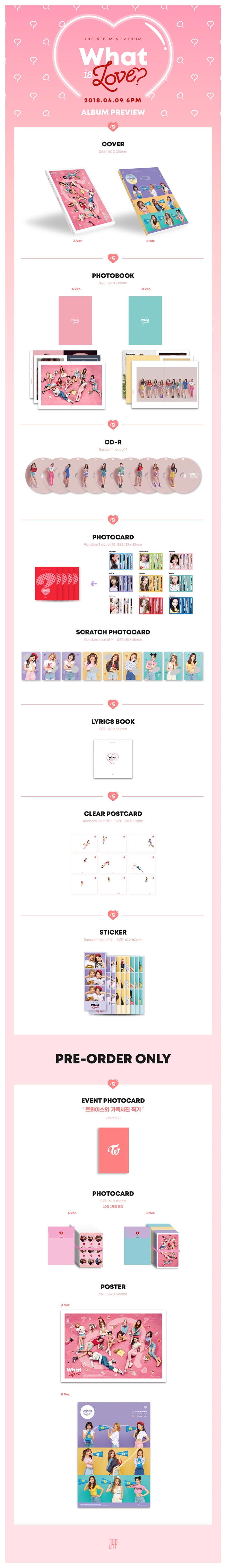 Twice - What Is Love (5th Mini Album)
