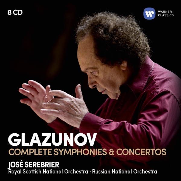 José Serebrier, Royal Scottish National Orchestra, Russian National Orchestra - Glazunov: Complete Symphonies & Concertos (8 CD)