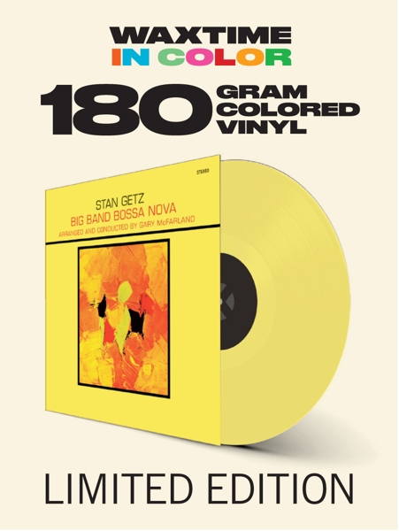 Stan Getz - Big Band Bossa Nova (LP) (Coloured Vinyl) ( Limited Edition)
