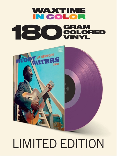 Muddy Waters - Muddy Waters At Newport 1960 (LP) (Coloured Vinyl) ( Limited Edition)