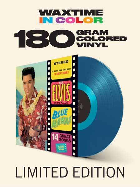 Elvis Presley - Blue Hawaii (LP) (Coloured Vinyl) ( Limited Edition)