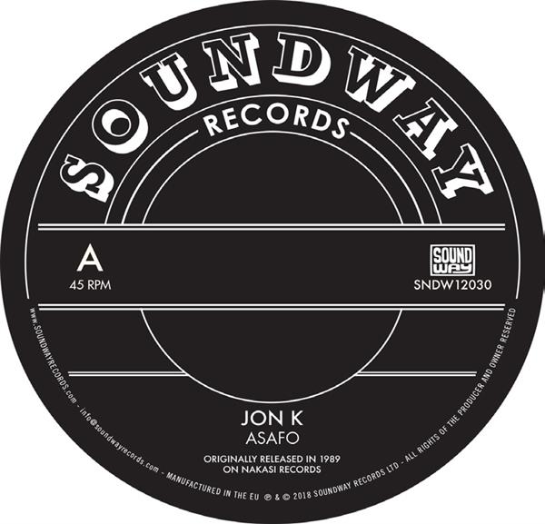 Jon K & Pat Thomas - Asafo / Enye Woa (12" Single)