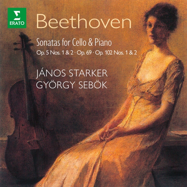 János Starker & György Sebök - Beethoven: Sonatas For Cello & Piano (Op. 5 Nos. 1 & 2, Op.69, Op. 102 Nos. 1 & 2) (2 CD) (Remastered)