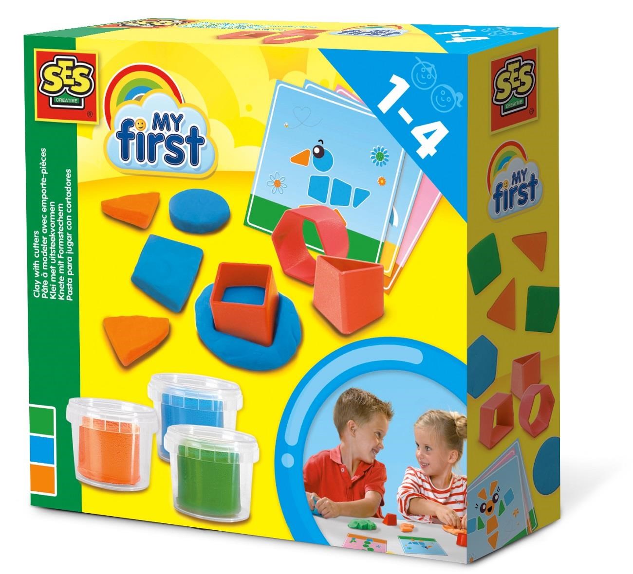 SES My First - Klei met Uitsteekvormen