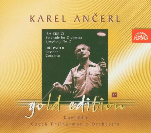 Czech Philharmonic Orchestra, Karel Ančerl - Ancerl Gold Edition 37. Krejcí: Serenade For Orchestra, Symphony No.2 - Pauer: Bassoon Concerto (CD) (Remastered)