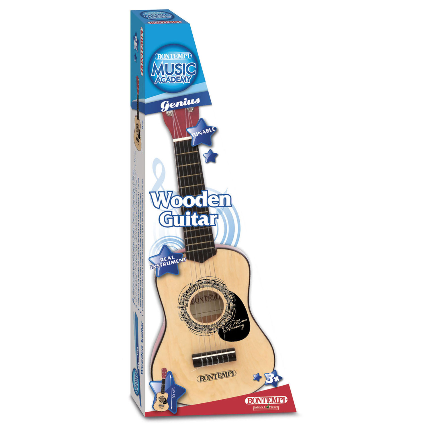 Bontempi Houten Gitaar, 55cm