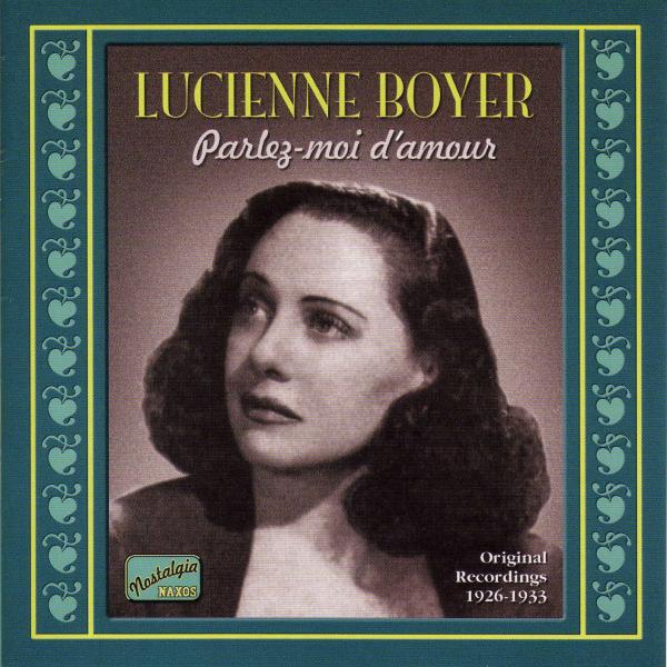 Lycienne Boyer - Parlez-Moi D Amour 1926-1933 (CD)