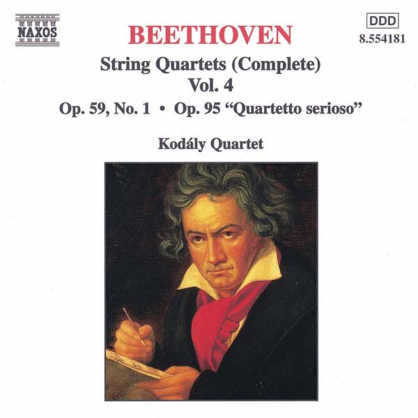 Kodály Quartet - Beethoven: String Quartets 4 (CD)
