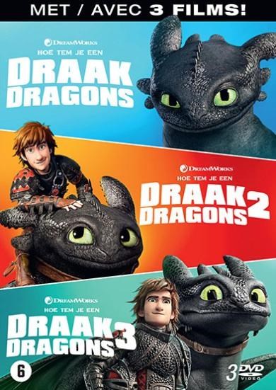 Hoe Tem Je Een Draak 1 - 3  (DVD)