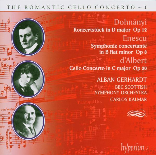 Alban Gerhardt, BBC Scottish Symphony Orchestra, Carlos Kalmar - The Romantic Cello Concerto Volume 1 (CD)