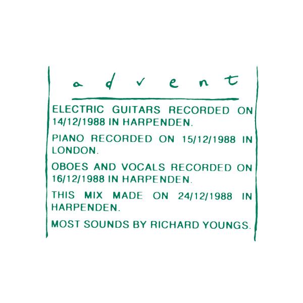 Richard Youngs - Advent (CD)