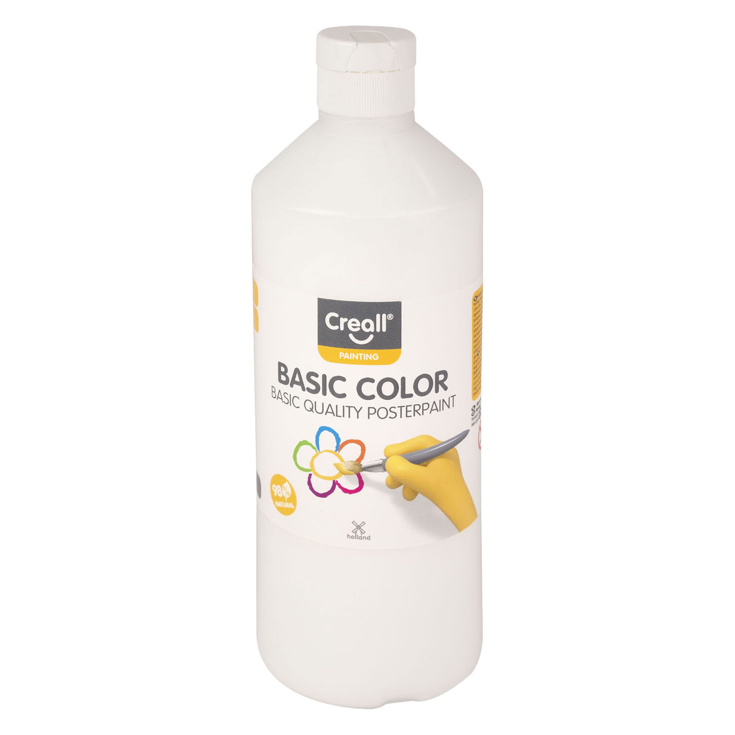Plakkaatverf Wit 500 Ml